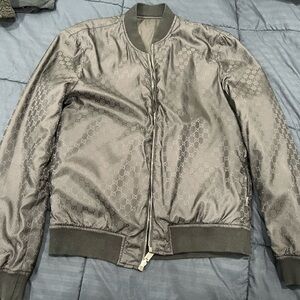 Gucci Reversible Black Bomber Jacket